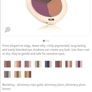 Jane Iredale Eyeshadow trio Ravishing